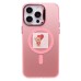 Чехол-накладка для Apple iPhone 15 Pro Max (розовый)  SM025 SafeMag