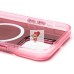 Чехол-накладка для Apple iPhone 15 Pro Max (розовый)  SM025 SafeMag