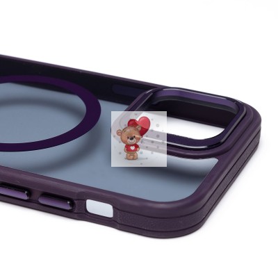 Чехол-накладка для Apple iPhone 12/Apple iPhone 12 Pro (темно- фиолетовый) SM026 SafeMag Чехол-накладка для Apple iPhone 12/Apple iPhone 12 Pro (темно- фиолетовый) SM026 SafeMag