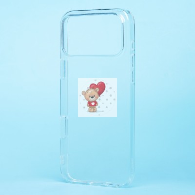 Чехол-накладка для Apple iPhone 17 Pro Max (прозрачный)  Ultra Slim