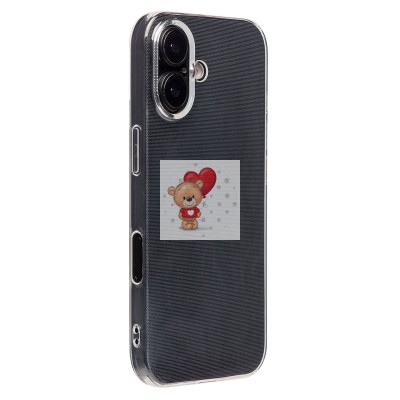 Чехол-накладка для Apple iPhone 17 (прозрачный)  Ultra Slim