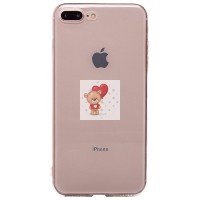 Чехол-накладка для Apple iPhone 7 Plus/Apple iPhone 8 Plus (прозрачный) Ultra Slim
