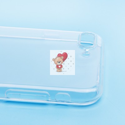 Чехол-накладка для Apple iPhone 7 Plus/Apple iPhone 8 Plus (прозрачный) Ultra Slim