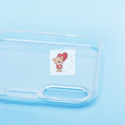 Чехол-накладка для Apple iPhone X/Apple iPhone XS (прозрачный) Ultra Slim