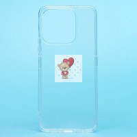 Чехол-накладка для Huawei Honor X6c (прозрачный) Ultra Slim