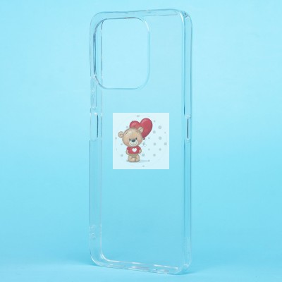 Чехол-накладка для Huawei Honor X6c (прозрачный) Ultra Slim