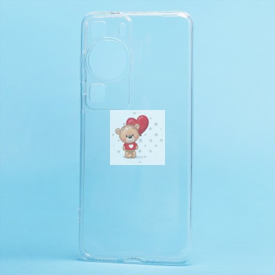 Чехол-накладка для Huawei P60 (прозрачный)  Ultra Slim