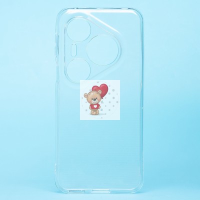 Чехол-накладка для Huawei Pura 80 Pro (прозрачный) Ultra Slim Чехол-накладка для Huawei Pura 80 Pro (прозрачный) Ultra Slim