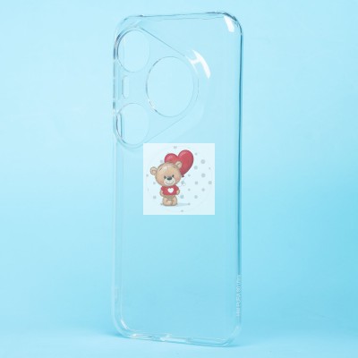 Чехол-накладка для Huawei Pura 80 Ultra (прозрачный)  Ultra Slim