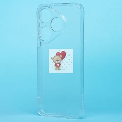 Чехол-накладка для Huawei Pura 80 (прозрачный) Ultra Slim