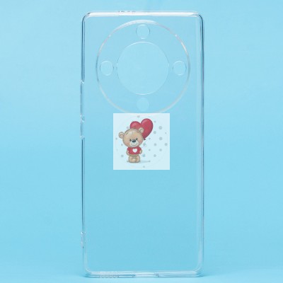 Чехол-накладка для Huawei  Honor X9a (прозрачный) Ultra Slim