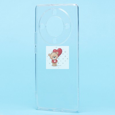 Чехол-накладка для Huawei  Honor X9a (прозрачный) Ultra Slim