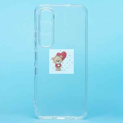 Чехол-накладка для Infinix Hot 60i (прозрачный) Ultra Slim Чехол-накладка для Infinix Hot 60i (прозрачный) Ultra Slim