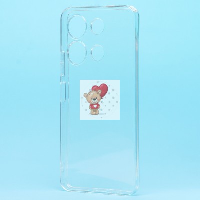 Чехол-накладка для Infinix Note 30i (прозрачный) Ultra Slim Чехол-накладка для Infinix Note 30i (прозрачный) Ultra Slim