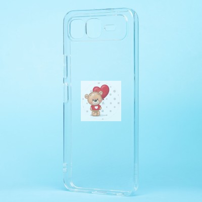 Чехол-накладка для Infinix Smart 10 Plus (прозрачный)  Ultra Slim