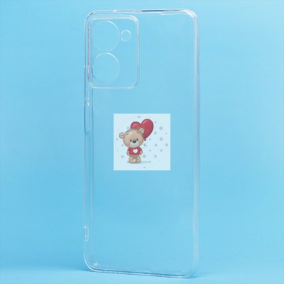 Чехол-накладка для OPPO realme 10 Pro (прозрачный)  Ultra Slim