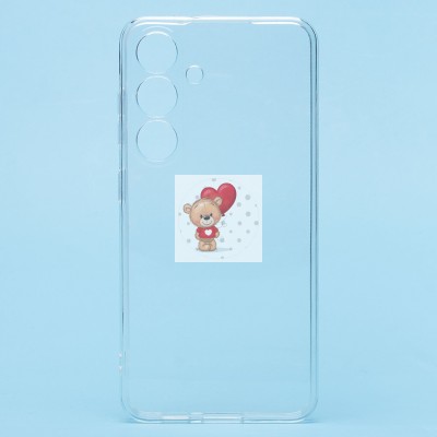 Чехол-накладка для Samsung Galaxy S24+ (прозрачный) Ultra Slim