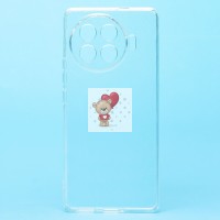 Чехол-накладка для Tecno Spark 20 Pro+ (прозрачный)  Ultra Slim