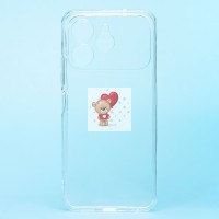 Чехол-накладка для Tecno Spark 40 (прозрачный)  Ultra Slim