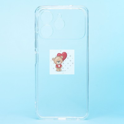 Чехол-накладка для Tecno Spark 40 (прозрачный) Ultra Slim Чехол-накладка для Tecno Spark 40 (прозрачный) Ultra Slim