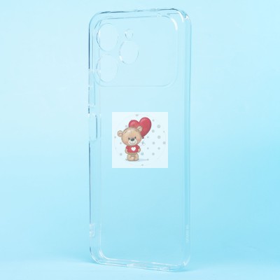 Чехол-накладка для Tecno Spark 40 (прозрачный) Ultra Slim Чехол-накладка для Tecno Spark 40 (прозрачный) Ultra Slim