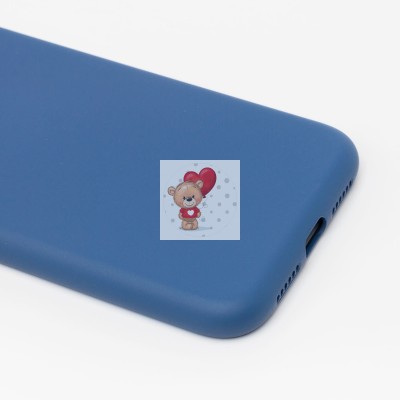 Чехол-накладка для Apple iPhone 11 (голубой) Activ Full Original Design