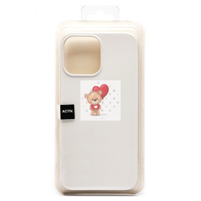 Чехол-накладка для Apple iPhone 13 Pro Max (белый) Activ Full Original Design
