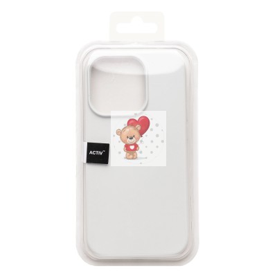 Чехол-накладка для Apple iPhone 14 Pro (белый) Activ Full Original Design Чехол-накладка для Apple iPhone 14 Pro (белый) Activ Full Original Design