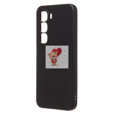 Чехол-накладка для Infinix Hot 60i (черный) Activ Full Original Design Чехол-накладка для Infinix Hot 60i (черный) Activ Full Original Design