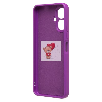 Чехол-накладка для Tecno Spark Go 2 (фиолетовый) Activ Full Original Design