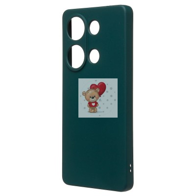 Чехол-накладка для Xiaomi Redmi Note 13 Pro 4G Global (темно- зеленый) Activ Full Original Design Чехол-накладка для Xiaomi Redmi Note 13 Pro 4G Global (темно- зеленый) Activ Full Original Design