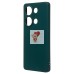 Чехол-накладка для Xiaomi Redmi Note 13 Pro 4G Global (темно- зеленый) Activ Full Original Design Чехол-накладка для Xiaomi Redmi Note 13 Pro 4G Global (темно- зеленый) Activ Full Original Design