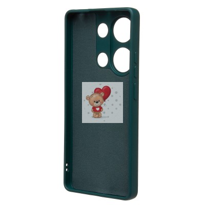 Чехол-накладка для Xiaomi Redmi Note 13 Pro 4G Global (темно- зеленый) Activ Full Original Design Чехол-накладка для Xiaomi Redmi Note 13 Pro 4G Global (темно- зеленый) Activ Full Original Design