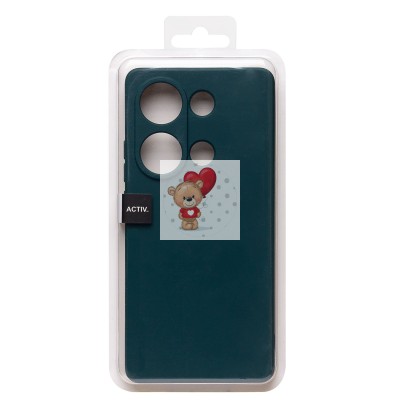 Чехол-накладка для Xiaomi Redmi Note 13 Pro 4G Global (темно- зеленый) Activ Full Original Design Чехол-накладка для Xiaomi Redmi Note 13 Pro 4G Global (темно- зеленый) Activ Full Original Design