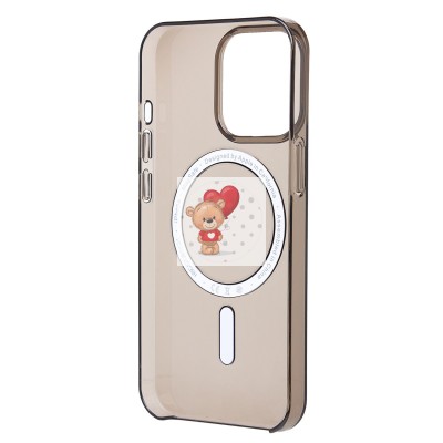 Чехол-накладка для Apple iPhone 13 Pro (черный) ORG PC Clear Case SafeMag