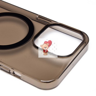 Чехол-накладка для Apple iPhone 13 Pro (черный) ORG PC Clear Case SafeMag