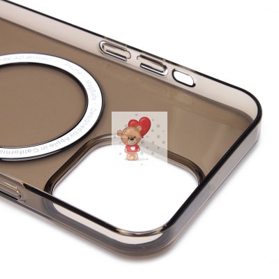 Чехол-накладка для Apple iPhone 13 Pro (черный) ORG PC Clear Case SafeMag