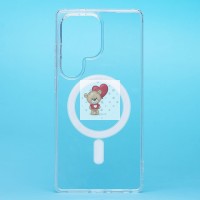 Чехол-накладка для Samsung Galaxy S25 Ultra (прозрачный) ORG PC Clear Case SafeMag