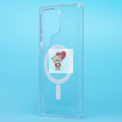 Чехол-накладка для Samsung Galaxy S25 Ultra (прозрачный) ORG PC Clear Case SafeMag