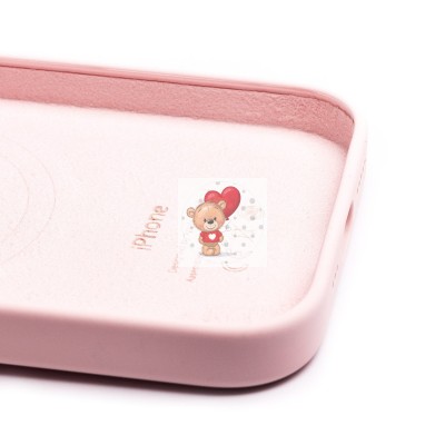 Чехол-накладка для Apple iPhone 14 Pro Max (розовый мел) ORG Silicone Case SafeMag с анимацией Чехол-накладка для Apple iPhone 14 Pro Max (розовый мел) ORG Silicone Case SafeMag с анимацией