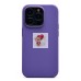 Чехол-накладка для Apple iPhone 14 Pro (ирис) ORG Silicone Case SafeMag с анимацией