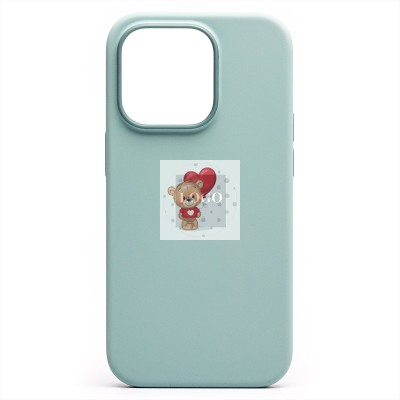 Чехол-накладка для Apple iPhone 14 Pro (нежный кактус) ORG Silicone Case SafeMag с анимацией