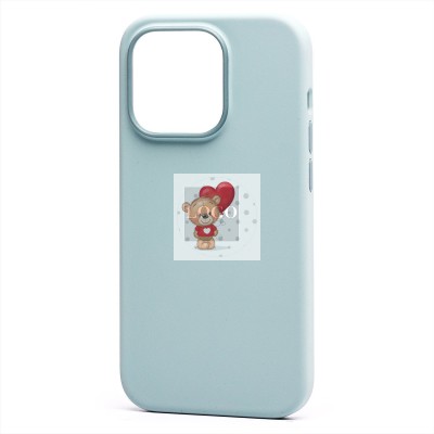 Чехол-накладка для Apple iPhone 14 Pro (нежный кактус) ORG Silicone Case SafeMag с анимацией