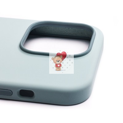 Чехол-накладка для Apple iPhone 14 Pro (нежный кактус) ORG Silicone Case SafeMag с анимацией