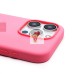Чехол-накладка для Apple iPhone 15 Pro (розовый) ORG Silicone Case SafeMag с анимацией