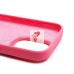 Чехол-накладка для Apple iPhone 15 Pro (розовый) ORG Silicone Case SafeMag с анимацией