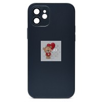 Чехол-накладка для Apple iPhone 12 (черный) ORG SM021 SafeMag