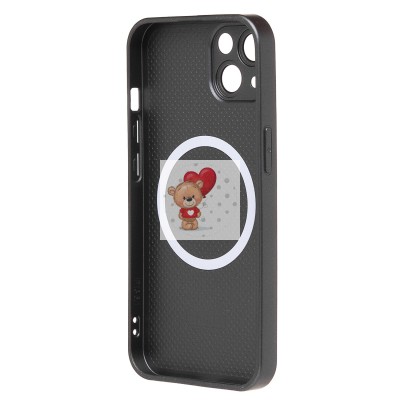 Чехол-накладка для Apple iPhone 13 (черный) ORG SM021 SafeMag