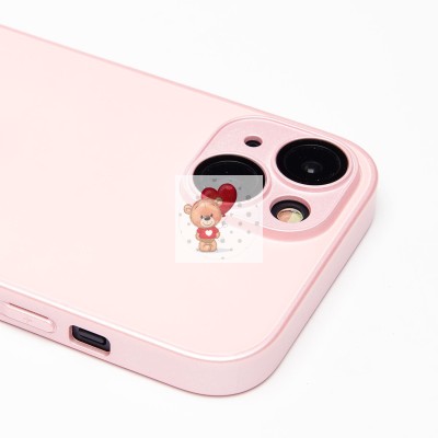 Чехол-накладка для Apple iPhone 15 (светло-розовый) ORG SM021 SafeMag