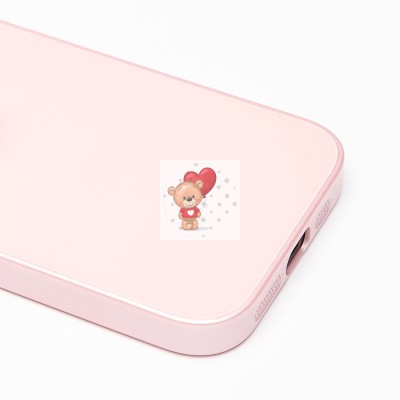 Чехол-накладка для Apple iPhone 15 (светло-розовый) ORG SM021 SafeMag